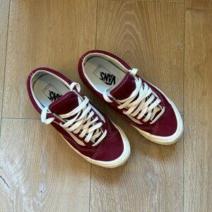Vans Burgundy Vault OG Style 36 LX Sneakers